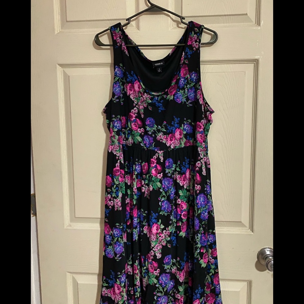 Torrid tank skater knee length dress